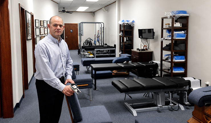 Waterfront Chiropractic treatment room