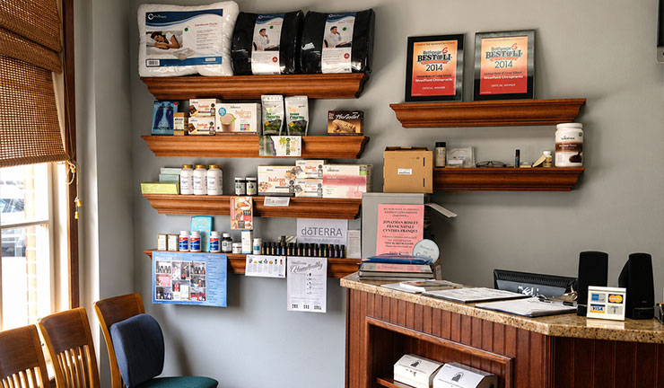 Waterfront Chiropractic lobby