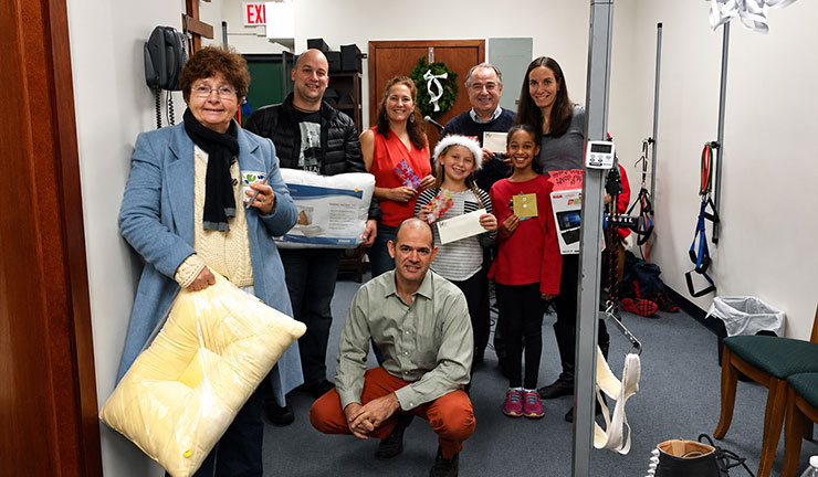 Waterfront Chiropractic holiday event