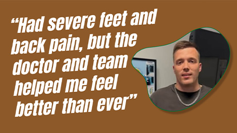 testimonial for chiropractic in Huntington
