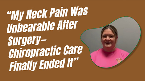 testimonial for chiropractor in Huntington