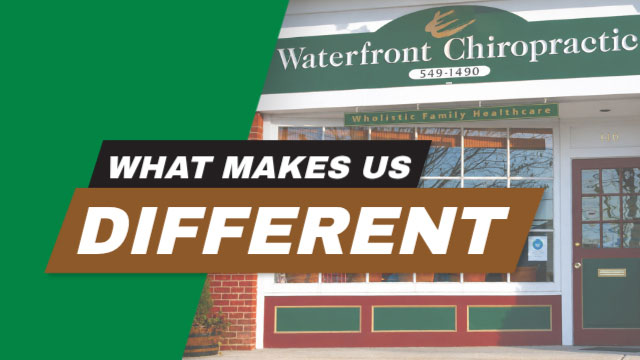 welcome to Waterfront Chiropractic in Huntington