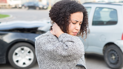 patient needs whiplash chiropractor in Huntington, NY