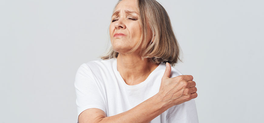 patient needing calcific tendonitis treatment in Huntington