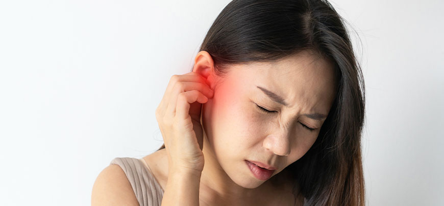 patient needing ear infection treatment in Huntington