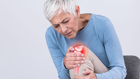 patient requiring osteoarthritis treatment in Huntington