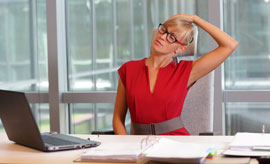 In Office Stretches for Better Health in Huntington